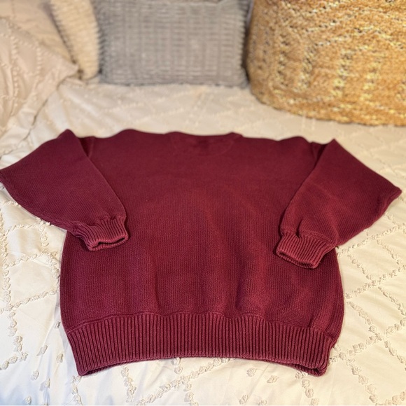 Men's Classic Crewneck Sweater - Black - Picture 7 of 7